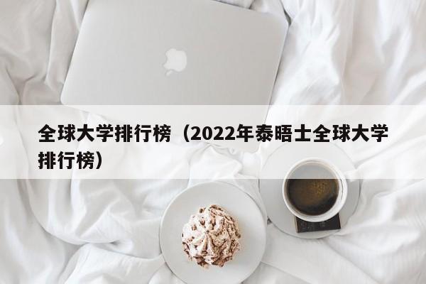 全球大学排行榜（2022年泰晤士全球大学排行榜）