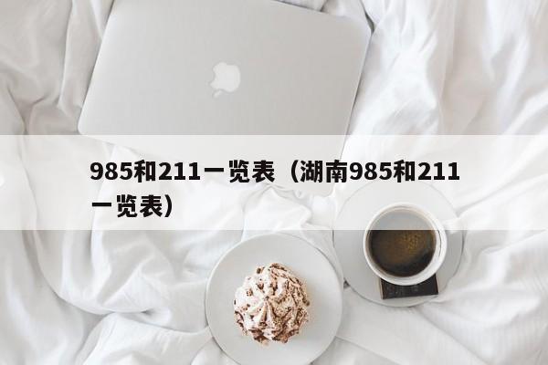 985和211一览表（湖南985和211一览表）