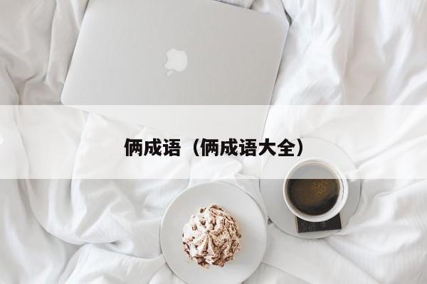 俩成语（俩成语大全）