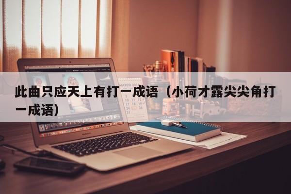 此曲只应天上有打一成语（小荷才露尖尖角打一成语）