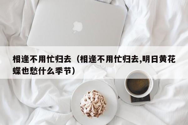 相逢不用忙归去（相逢不用忙归去,明日黄花蝶也愁什么季节）