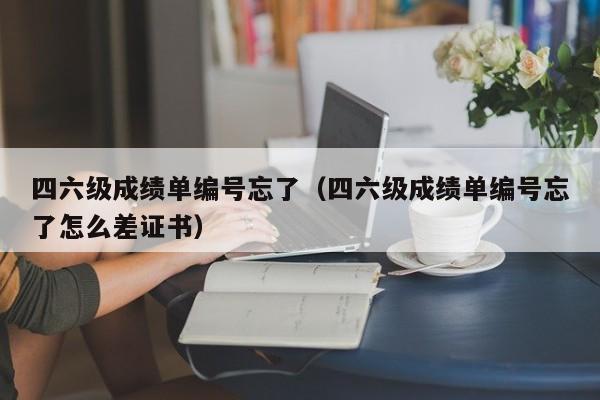 四六级成绩单编号忘了（四六级成绩单编号忘了怎么差证书）